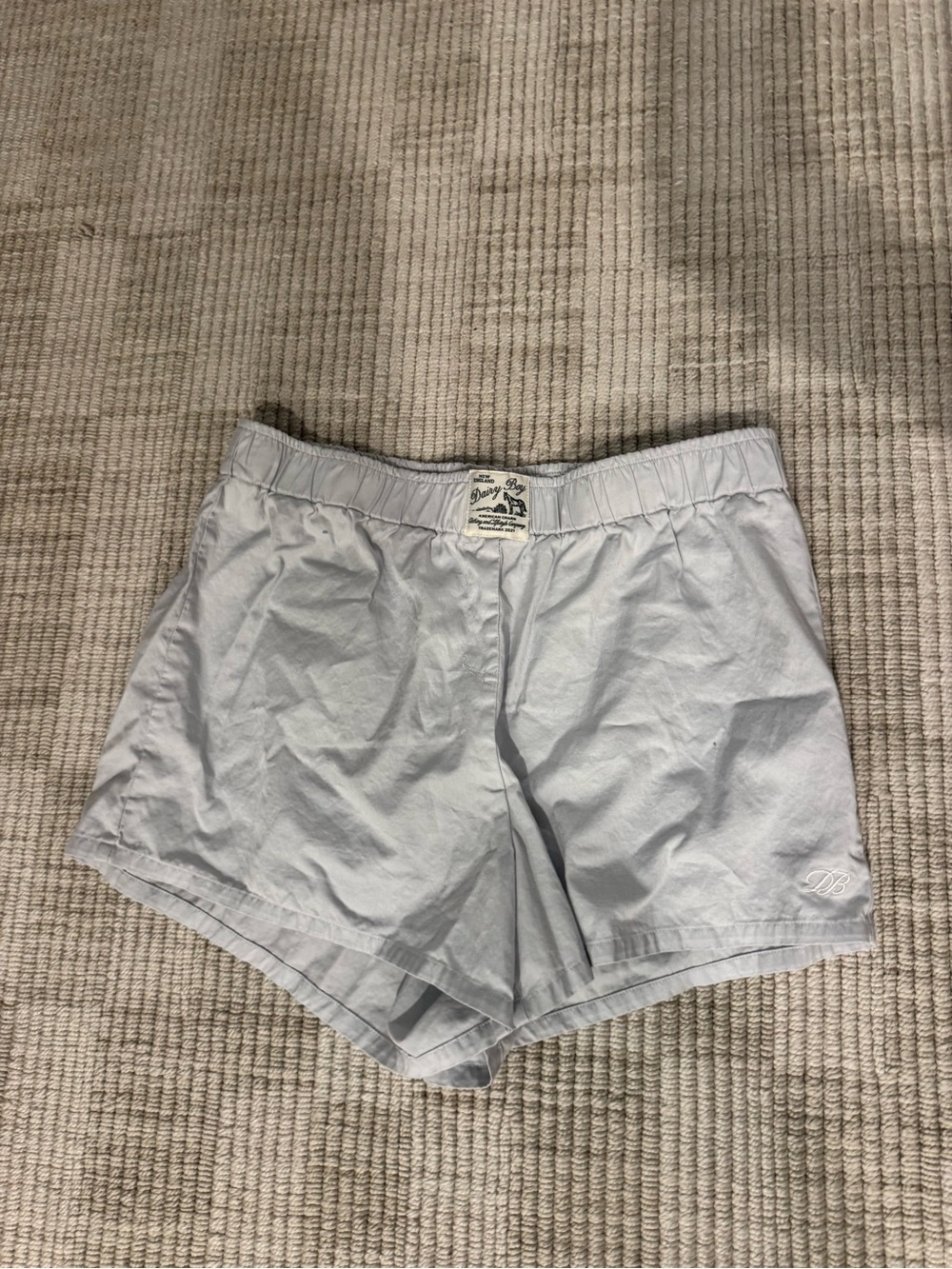 Dairy Boy light blue Women's boxer Shorts